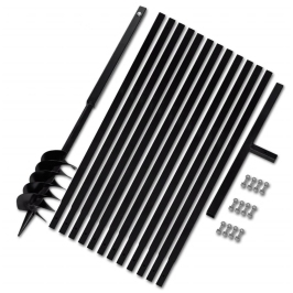 Zemes Urbis Ar Rokturi 120Mm Un Pagarinājuma Caurulēm 13M, Tērauds