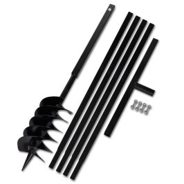 Zemes Urbis Ar Rokturi 150Mm Un Pagarinājuma Caurulēm 5M, Tērauds