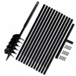 Zemes Urbis Ar Rokturi 150 Mm Un Pagarinājuma Caurulēm 13M, Tērauds