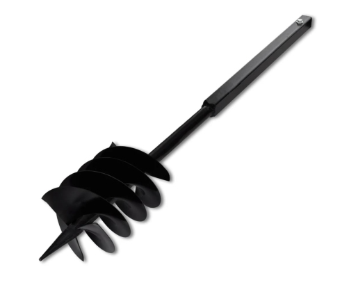 Zemes Urbis ar Rokturi 180 mm un Pagarinājuma Caurulēm 5m, Tērauds