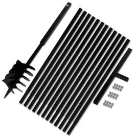 Zemes Urbis Ar Rokturi 180Mm Un Pagarinājuma Caurulēm 13M, Tērauds