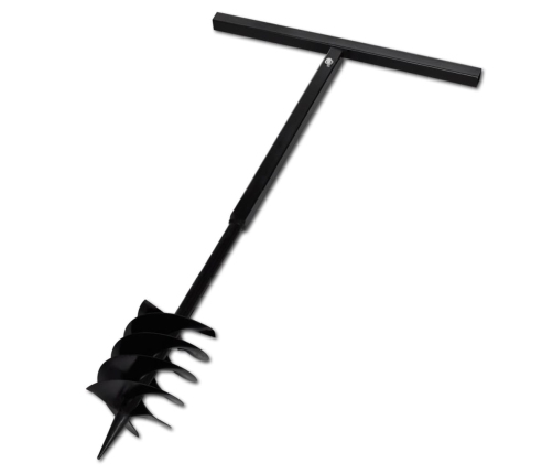 Zemes Urbis ar Rokturi 180mm un Pagarinājuma Caurulēm 13m, Tērauds