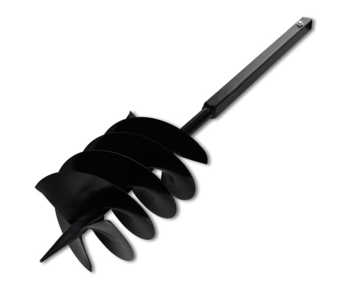 Zemes Urbis ar 200 mm Rokturi un Pagarinājuma Caurulēm 5m, Tērauds