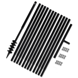 Zemes Urbis Ar Rokturi 80 Mm Un Pagarinātāju 13 M, Tērauds