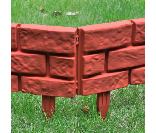 Zāliena apmales, ķieģeļu dizains, 11 gab.