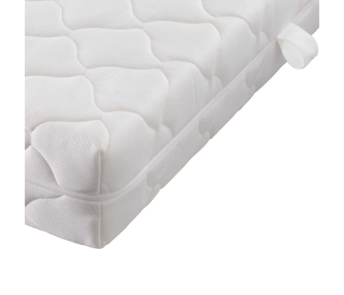 vidaXL matracis ar mazgājamu pārvalku, 200 x 180 x 17 cm