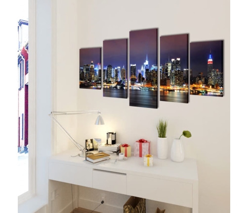Modulārā Foto Glezna Ņujorka 100 x 50 cm