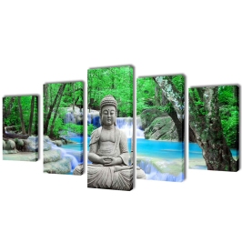Modulārā Foto Glezna "Buddha" 200 X 100 Cm