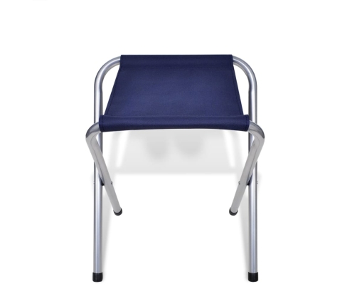 Saliekams kempinga galds un 6 taburetes, regulējams augstums, 180x60cm