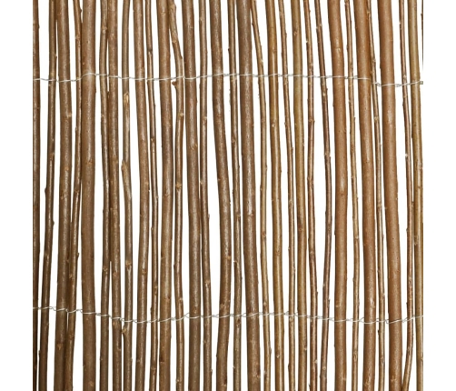 vidaXL vītola klūgu žogs, 300x100 cm