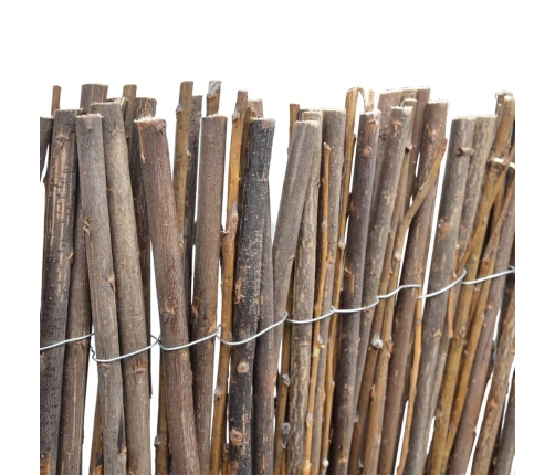 vidaXL vītola klūgu žogs, 300x100 cm