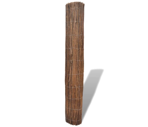 vidaXL vītola klūgu žogs, 300x100 cm