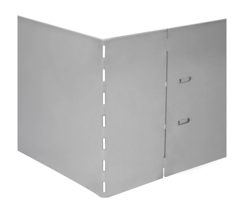 Zāliena apmales, 15 gab., cinkots tērauds, 100x14 cm