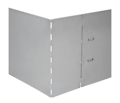 Zāliena apmales, 20 gab., cinkots tērauds, 100x14 cm