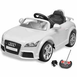 Mašīna Bērniem Audi Tt Rs Ar Tālvadības Pulti, Balta