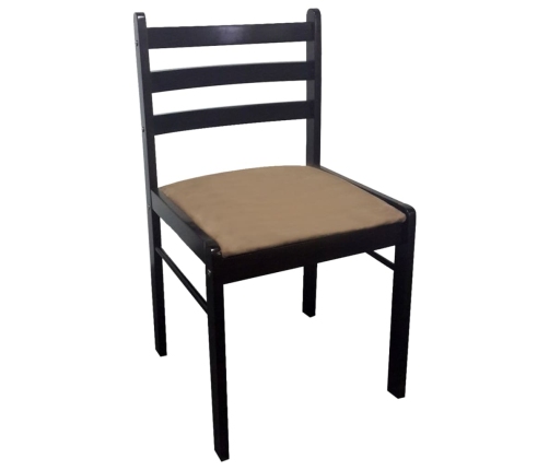 Virtuves Krēsli, 2 Gab., Brūns, Masīvs Gumijkoks Un Samts Vidaxl