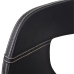 vidaXL virtuves krēsli, 2 gab., liekts koks un melna mākslīgā āda