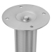 2 saliekamas galda kājas ar matētu niķeli, 710 mm-1100 mm