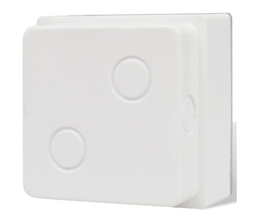 vidaXL zemē iebūvējamas LED lampas, 2 gab., 100x100x68 mm