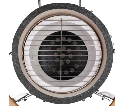 Kamado grils, kūpinātava, 81 cm, keramika