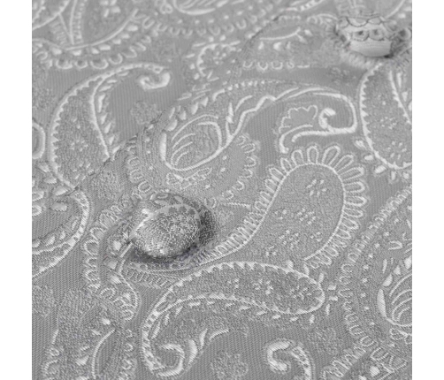 Vīriešu Kāzu Veste Komplekti Sudraba 56 Poliesters Vidaxl