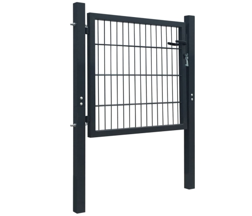 vidaXL žoga vārti, tērauds, antracītpelēki, 105x150 cm
