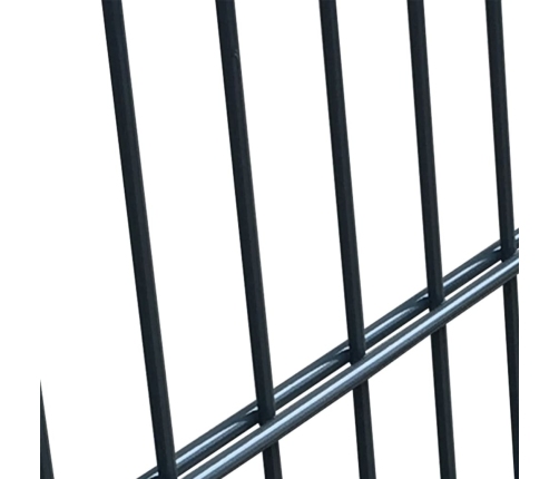 vidaXL žoga vārti, tērauds, antracītpelēki, 105x150 cm