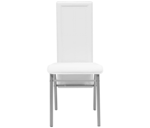 vidaXL virtuves mēbeļu komplekts, 5 gab., balts