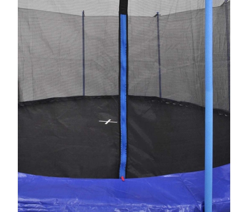 Батут с защитной сеткой и лестница 427 см (14ft) Vidaxl