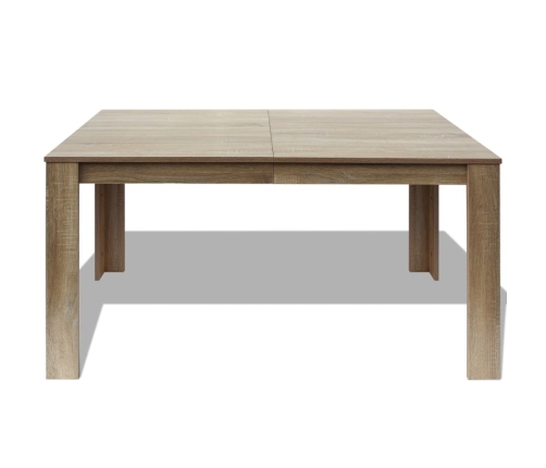 vidaXL virtuves galds, 140x80x75 cm, ozolkoks