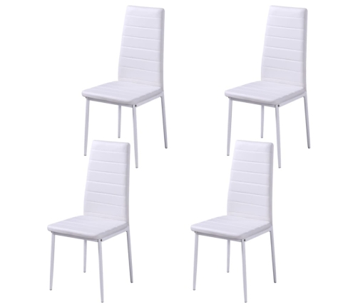 vidaXL virtuves mēbeļu komplekts, 5 gab., melns un balts