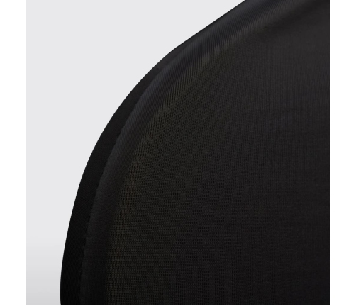 vidaXL krēslu pārvalki, 4 gab., elastīgi, melni