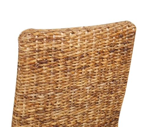 Virtuves Krēsli, 2 Gab., Abaka Un Mango Masīvkoks Vidaxl