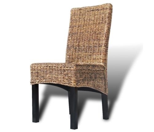 Virtuves Krēsli, 2 Gab., Abaka Un Mango Masīvkoks Vidaxl