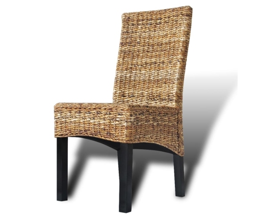 Virtuves Krēsli, 2 Gab., Abaka Un Mango Masīvkoks Vidaxl