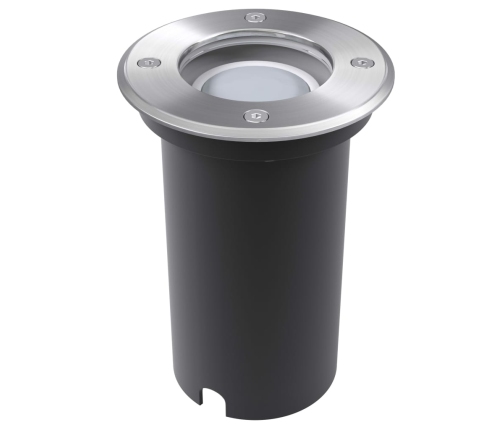 vidaXL dārza LED lampas, 3 gab., iebūvējamas zemē, apaļas