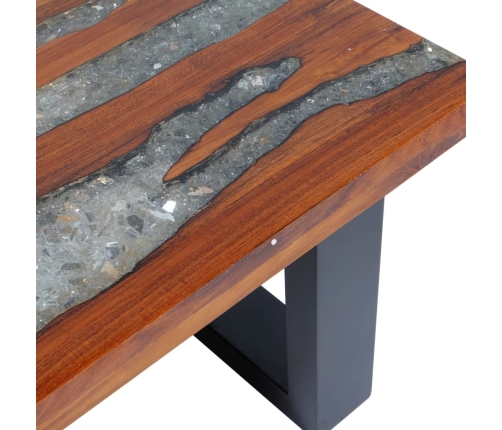 vidaXL kafijas galdiņš, 100 x 50 cm, tīkkoks