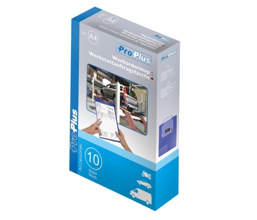 ProPlus garāžas remonta pasūtījumu turētāji, 10 gab., violeti, A4