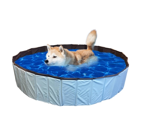 429419 @Pet Dog Swimming Pool 120x30cm L Blue