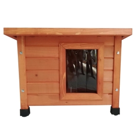 @Pet Outdoor kaķu māja XL, 68,5x54x51,5 cm, koks, brūns