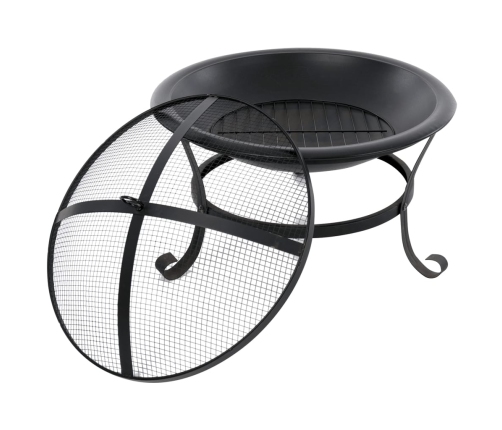 RedFire ugunskura bļoda Atlanta, melns tērauds, 51 cm, 85014