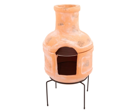 RedFire dārza kamīns Lima, māls, salmu krāsā, 86033