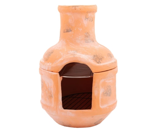 RedFire dārza kamīns Lima, māls, salmu krāsā, 86033