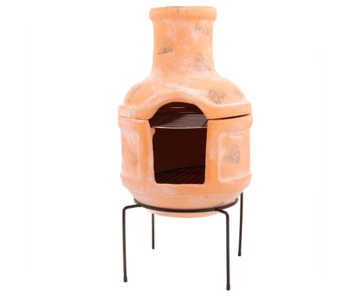 RedFire dārza kamīns Lima, māls, salmu krāsā, 86033