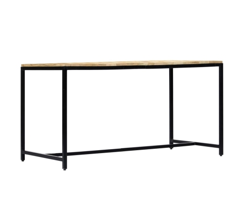 vidaXL virtuves galds, 140x70x75 cm, mango masvīkoks