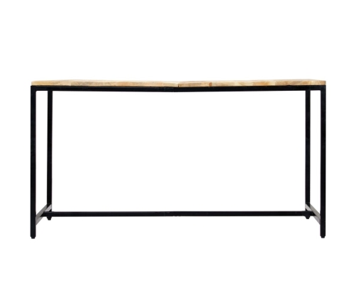 vidaXL virtuves galds, 140x70x75 cm, mango masvīkoks