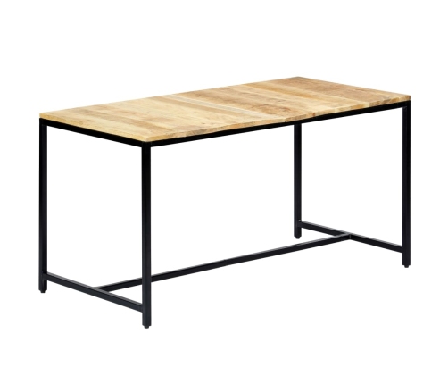 vidaXL virtuves galds, 140x70x75 cm, mango masvīkoks