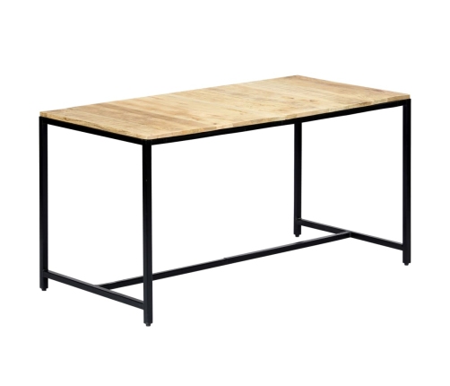 vidaXL virtuves galds, 140x70x75 cm, mango masvīkoks