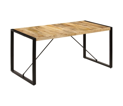 vidaXL virtuves galds, 160x80x75 cm, mango masīvkoks