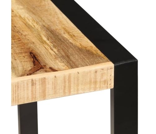 vidaXL virtuves galds, 160x80x75 cm, mango masīvkoks